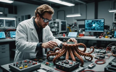 Fabrication d'une pieuvre électrique par Piltop : innovation et technologie modernes